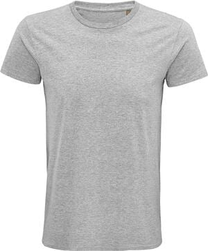 SOLS 03565 - Pioneer Men Camiseta Hombre Ajustada De Punto Liso Y Cuello Redondo