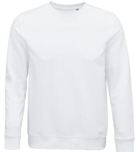 SOL'S 03574 - Comet Sudadera Unisex De Cuello Redondo White