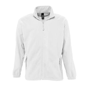 SOL'S 55000 - NORTH Chaqueta Hombre Con Cremallera White