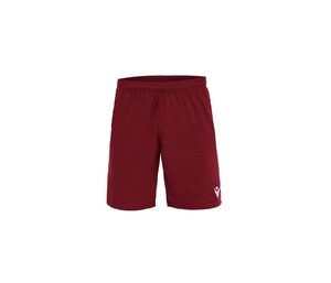 MACRON MA5223 - Shorts deportivos en tejido Evertex Burgundy