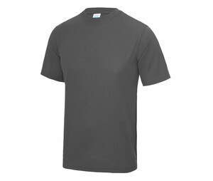 Just Cool JC001 - camiseta transpirable neoteric™ Charcoal