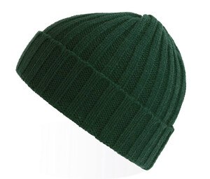 Atlantis AT207 - Gorro de poliéster reciclado Verde botella