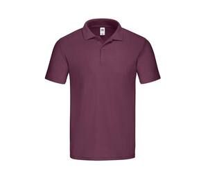 Fruit of the Loom SC282 - Polo de algodón Burgundy