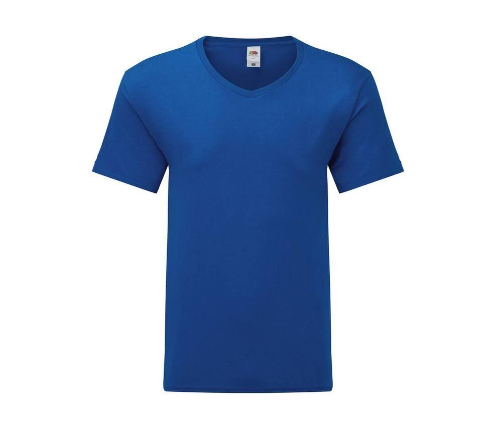 Fruit of the Loom SC154 - Camiseta hombre cuello pico