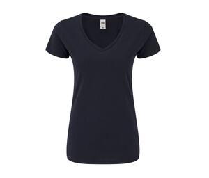 Fruit of the Loom SC155 - Camiseta mujer cuello pico