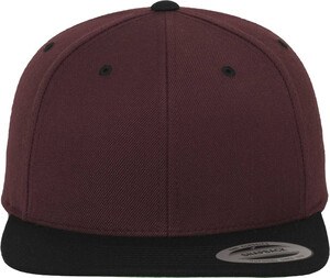 Flexfit 6089MT - Gorra Snapback 6089MT 2 tonos Maroon/ Black