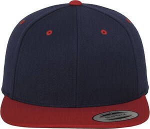 Flexfit 6089MT - Gorra Snapback 6089MT 2 tonos Navy / Red