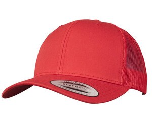 Flexfit FX6606 - Gorra de camionero FX6606 con visera curva FlexFit Red