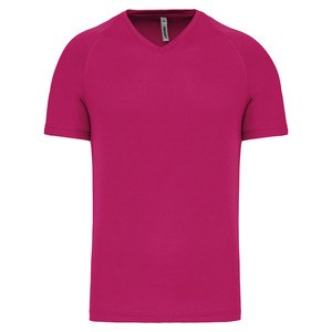 PROACT PA476 - Camiseta de deporte cuello de pico hombre Fucsia