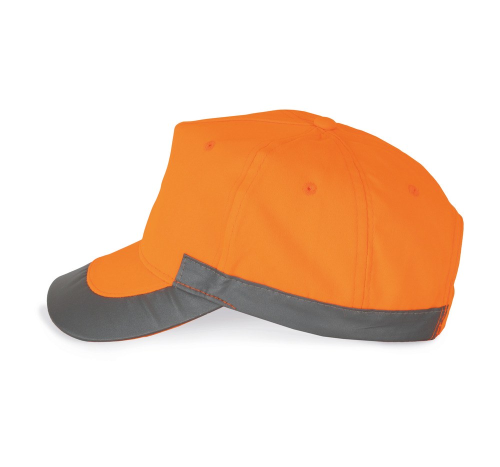 WK. Designed To Work WKP123 - Gorra fluorescente 5 paneles