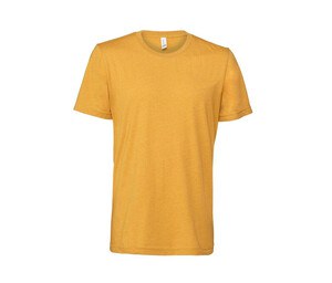 Bella+Canvas BE3001CVC - Camiseta unisex jaspeada Heather Mustard