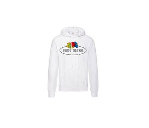 FRUIT OF THE LOOM VINTAGE SCV270 - Sudadera unisex con logo de Fruit of the Loom White