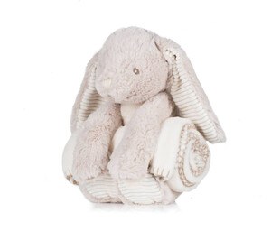 MUMBLES MM034 - Peluche lapin avec couverture