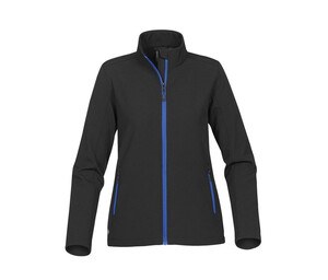 STORMTECH SHKSB1W - Veste Softshell femme Black / Azure Blue