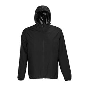 NEOBLU 03781 - Andrea Cortavientos Impermeable Unisex Negro profundo