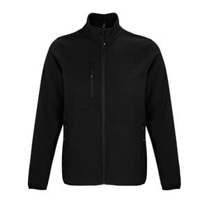 SOL'S 03827 - Falcon Men Chaqueta Softshell Con Cremallera Para Hombre Black