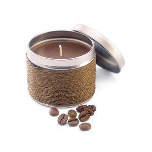 GiftRetail IT2873 - DELICIOUS Vela con fragancia Marron oscuro