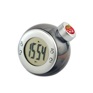 GiftRetail IT3828 - DROPPY Reloj de sobremesa matt silver