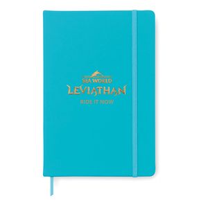 GiftRetail MO1804 - ARCONOT A5 cuaderno a rayas Turquesa