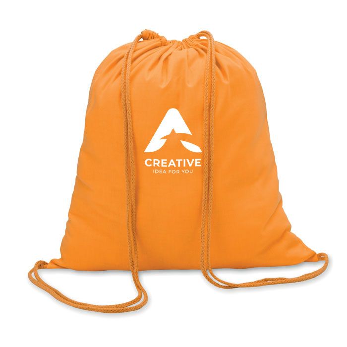 GiftRetail MO8484 - COLORED Bolsa cuerdas algodón 100 gsm