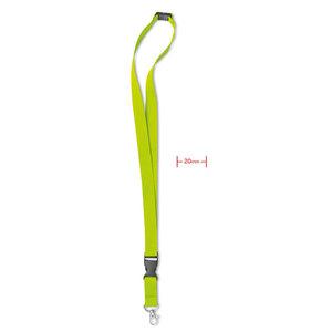 GiftRetail MO8595 - LANY Lanyard con gancho metal 20 mm