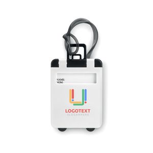 GiftRetail MO8718 - TRAVELLER Identificador trolley Blanco