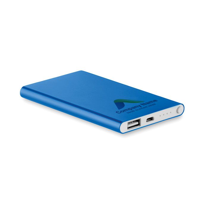 GiftRetail MO8735 - POWERFLAT Power bank plano 4000 mAh