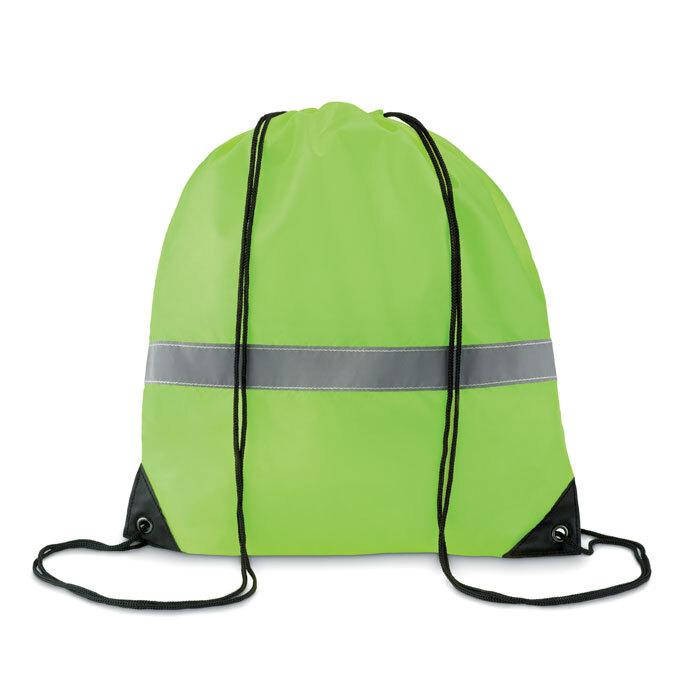 GiftRetail MO8868 - STRIPE Bolsa de cuerdas reflectante