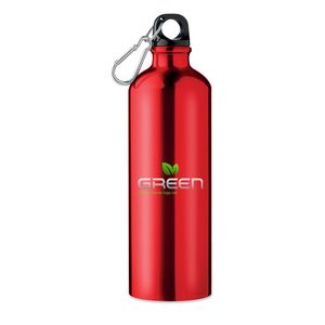 GiftRetail MO9350 - BIG MOSS Botella de aluminio 750 ml Rojo