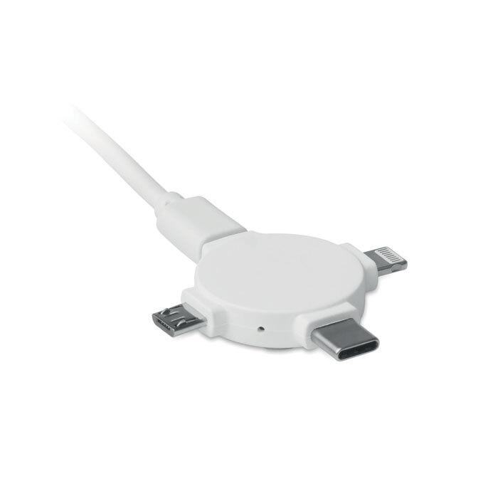 GiftRetail MO9654 - LIGO CABLE Adaptador con cable 3 en 1