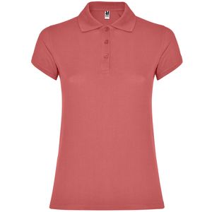 Roly PO6634 - STAR WOMAN Polo de mujer de manga corta ROJO CRISANTEMO