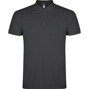 Roly PO6638 - STAR Polo de hombre de manga corta Dark Lead