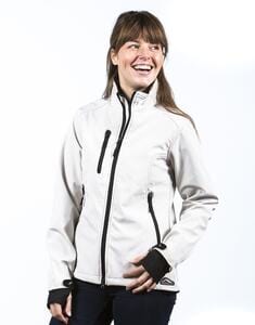 Mustaghata MAGMA - Chaqueta de softshell para mujeres Beige