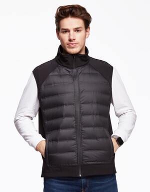 Mustaghata OMEGA - Híbrido softshell-down Bodywarmer