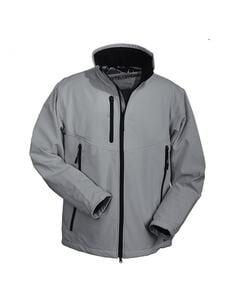 Mustaghata VOLCANO - Chaqueta de softshell para hombres 3 capas Gris