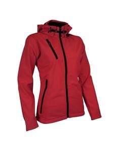 Mustaghata VOLUTE - Chaqueta de softshell para mujeres Rojo