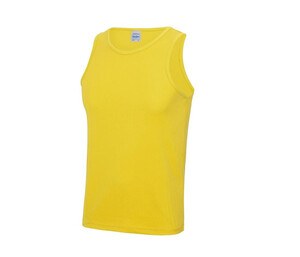 Just Cool JC007 - Camiseta de tirantes para hombre Sun Yellow