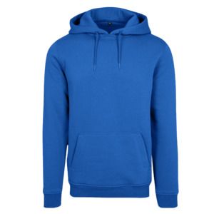 Build Your Brand BY011 - Sudadera con capucha de peso pesado Cobalto azul