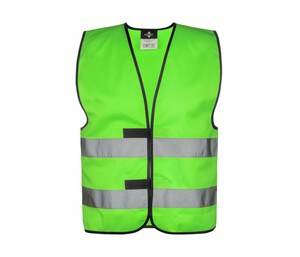 Korntex KX218 - Chaleco De Seguridad Verde Neón