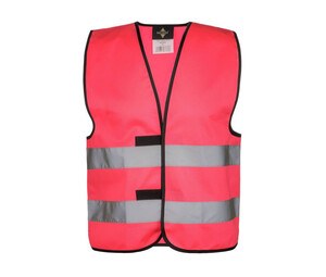 Korntex KX218 - Chaleco De Seguridad Rosa fluor