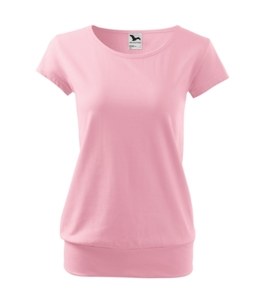 Malfini 120 - Camiseta de la ciudad Damas Rosa