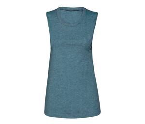 Bella+Canvas BE6003 - Tanque muscular de jersey femenino Heather Deep Teal