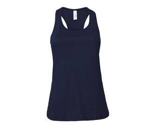 Bella+Canvas BE6008 - Tanque de racernback de camiseta femenina Azul marino