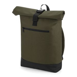 Bag Base BG855 - MOCHILA ROLL-TOP Military Green