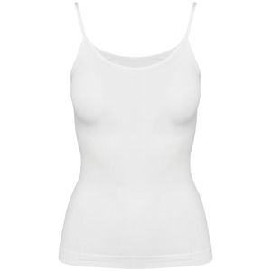 Kariban K3042 - Camiseta tirantes finos ecorresponsable sin costuras mujer White