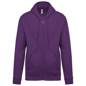 Kariban K479 - Sudadera con cremallera y capucha Purple