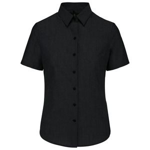 Kariban K536 - CAMISA DE MANGA CORTA PARA MUJER Black