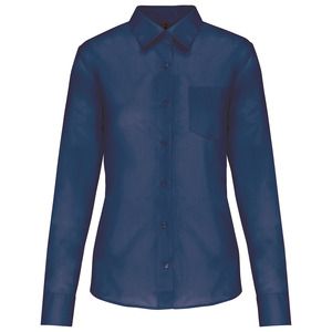 Kariban K549 - JESSICA - CAMISA DE MANGA LARGA PARA MUJER Deep Blue