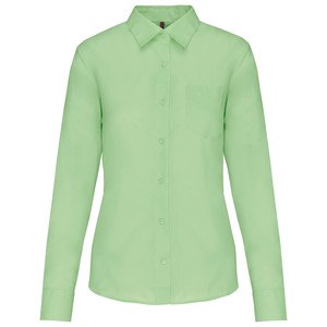 Kariban K549 - JESSICA - CAMISA DE MANGA LARGA PARA MUJER Pistachio Green