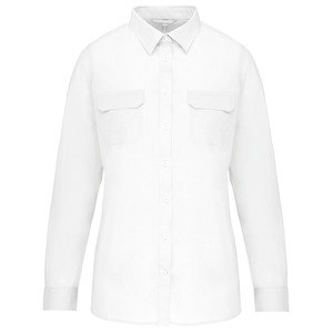 Kariban K591 - Camisa Safari manga larga mujer